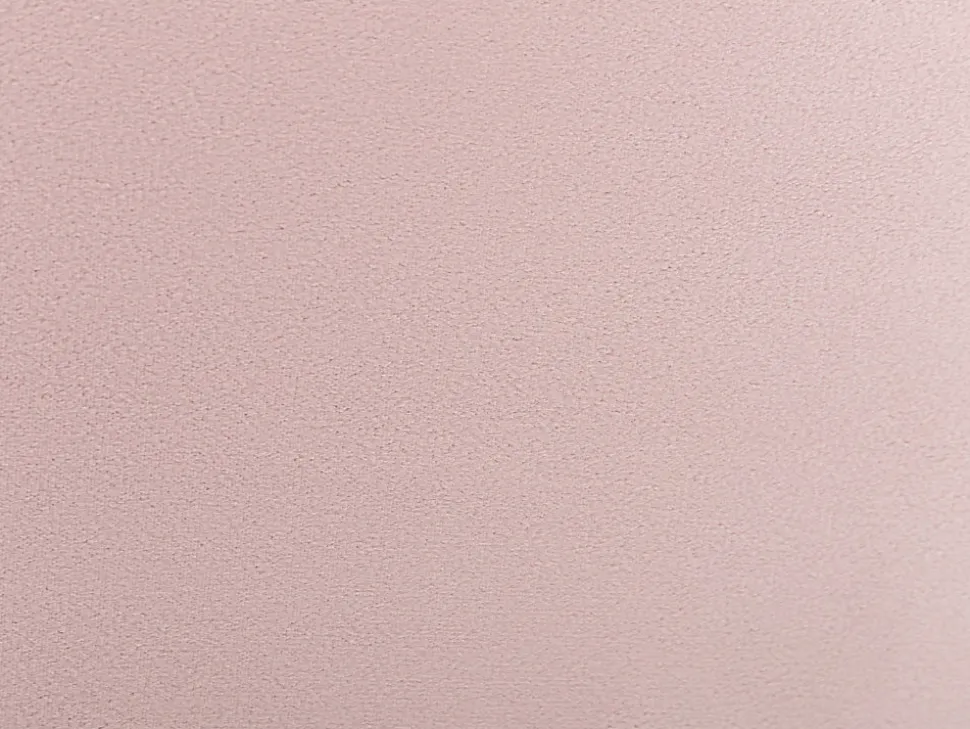 Lit coquillage 160 x 200 cm - Velours - Rose - LIVAYA