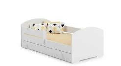 Lit d'enfant LUK avec tiroir et tringle 180x80