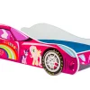 Lit d'enfant Pink Car 140x70 avec matelas