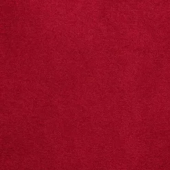 Lit double Arden, Lit coffre en tissu, Ouverture frontale, avec matelas 140x190 cm inclus, 100% Made in Italy, Rouge