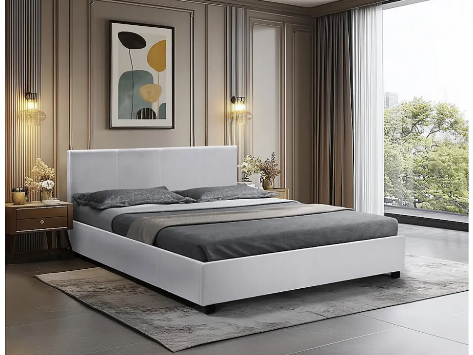 Lit double avec coffre "Carla"