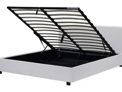 Lit double avec coffre