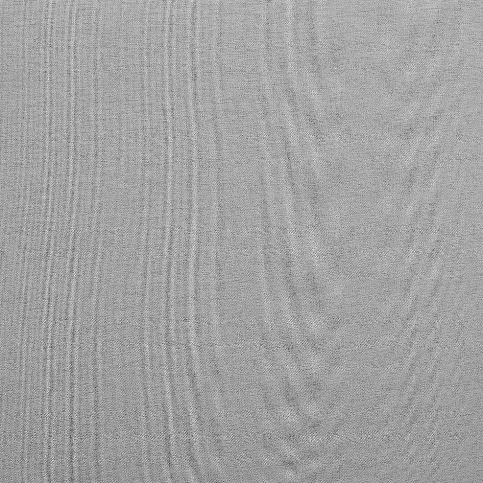 Lit double BELARTI 140 x 190 cm rembourré, revêtement en tissu - Gris clair