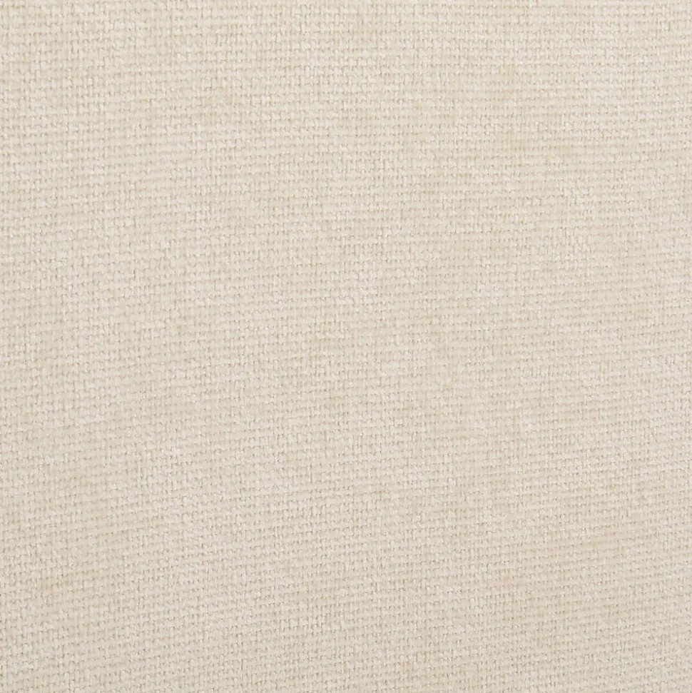 Lit double LEVERDA 140 x 190 cm, revêtement en tissu - Blanc