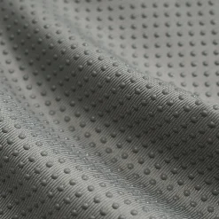 Lit double rembourré 140x200 cm, Lit de rangement Cadre de lit avec USB- C, Sans tête de lit, Coton, Gris,Sans matelas