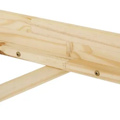 Lit en pin BORIS, 90 x 200 cm, vernis naturel