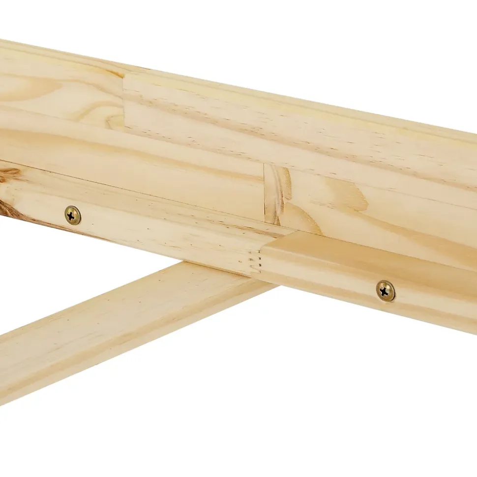 Lit en pin BORIS, 90 x 200 cm, vernis naturel