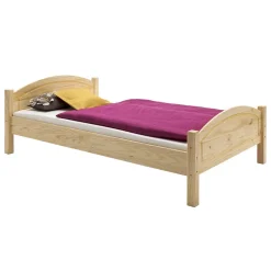 Lit en pin FLIMS, 90 x 200 cm, vernis naturel
