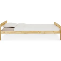 Lit en pin MORITZ, 90 x 200 cm, vernis naturel