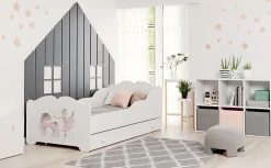 Lit enfant ANNA avec tiroir 140x70 Cat