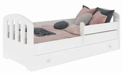 Lit enfant Felix 160x80 avec tiroir blanc