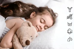 Lit enfant LUK avec tiroir et barreau 140x70