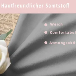 Lit enfant 90x200 cm - Lit Simple Capitonné avec Tête et Pied de Lit en Forme de Nuage, Velours Doux, Sans Matelas - Gris