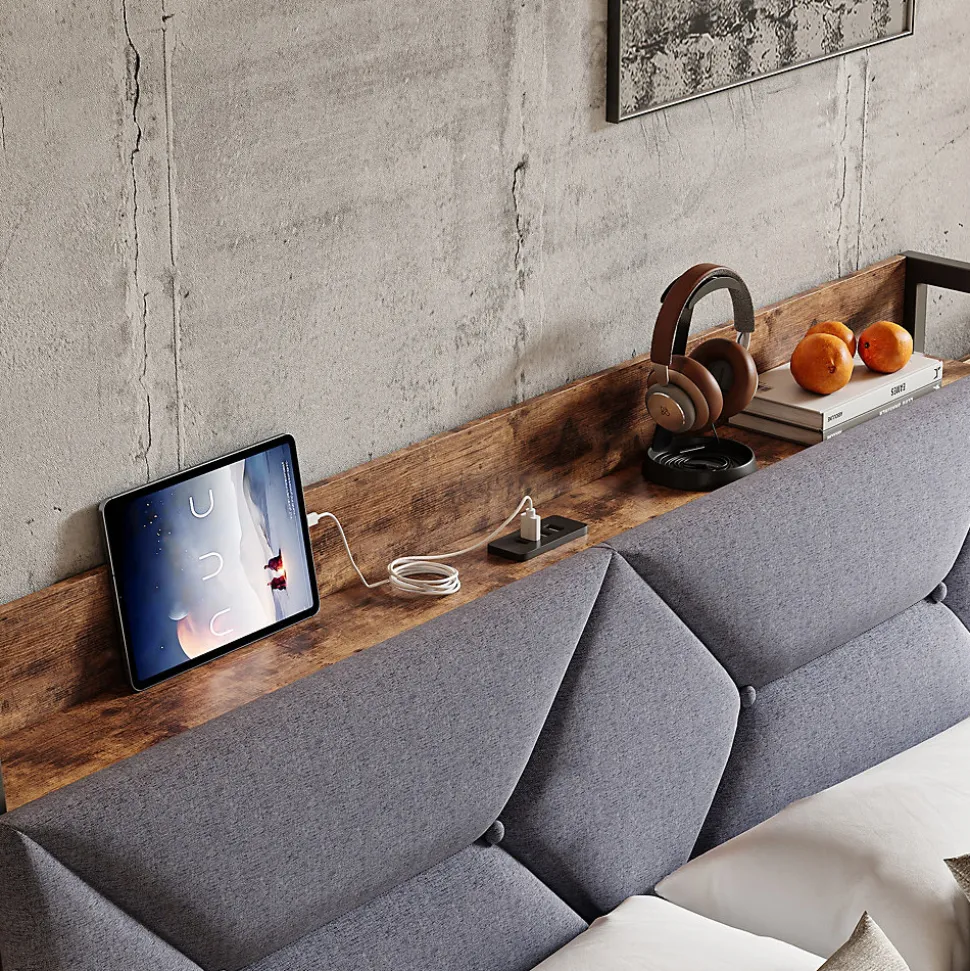 Lit Ergonomique, 160x200, Avec Rangement