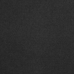 Lit futon double NIZZA, 180 x 200 cm, avec sommier, revêtement en tissu noir