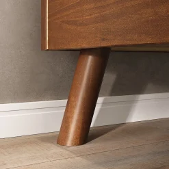 Lit futon KARRI 100 x 200 cm, en bois massif - Coloris châtaignier