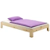 Lit futon THOMAS, en pin massif, 140 x 200 cm, vernis naturel