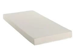 Lit gigogne avec pont de lit SELENA - 90 x 190 cm - Coloris : chêne et blanc + Matelas