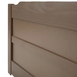 Lit gigogne LORENA en pin massif, 90 x 190 cm, lasuré taupe