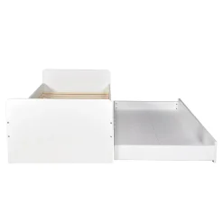 Lit gigogne 90x190 cm BALI / Blanc