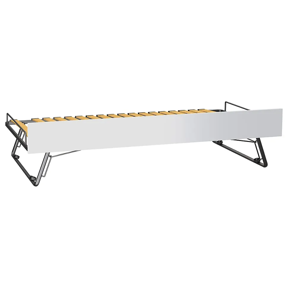 Lit gigogne 90x200cm sommier inclus Vox Young User Blanc