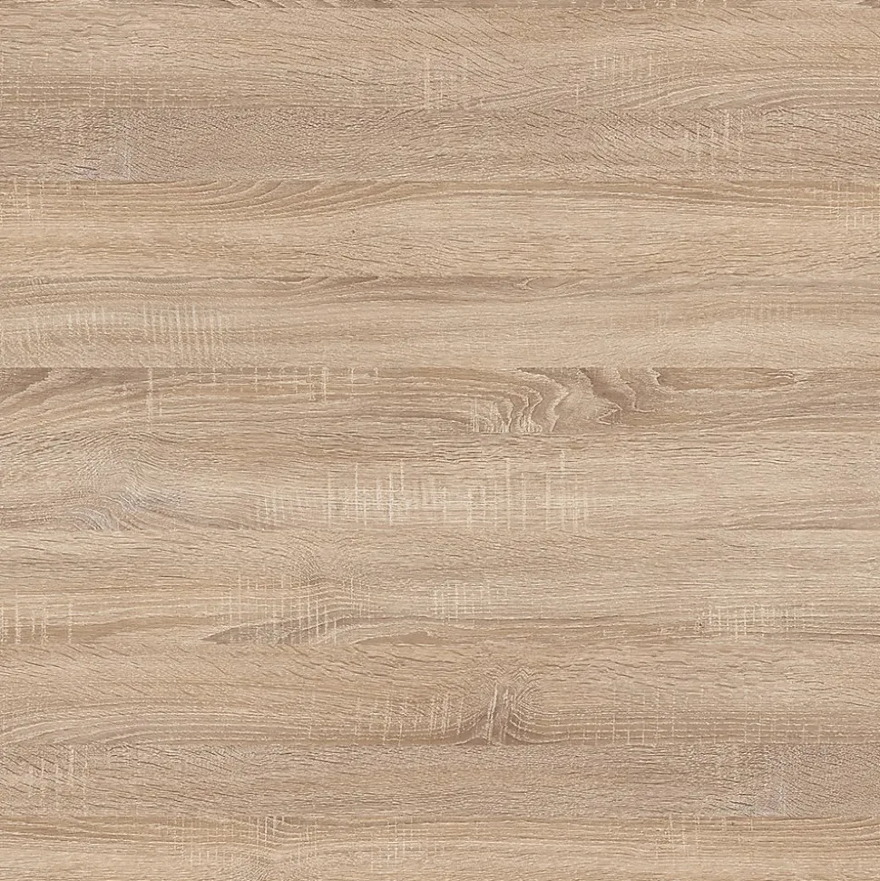 Lit KAPPA 140x190 cm + 2 tiroirs / Décor chêne Blanchi et Noir