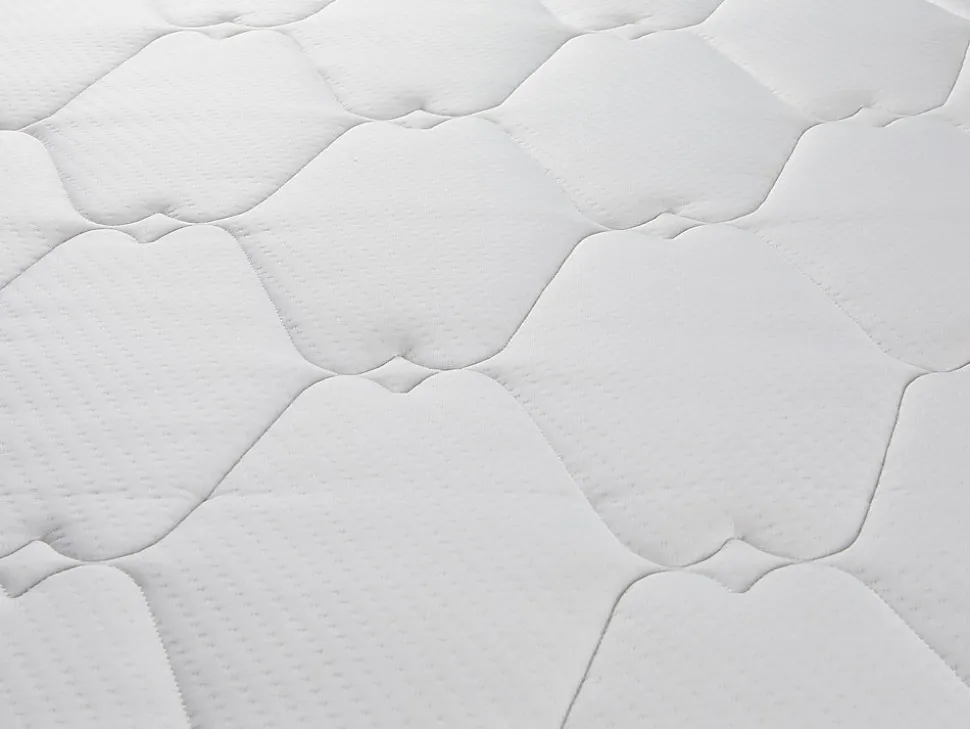 Lit électrique de relaxation tout plots + matelas ressorts ensachés et mémoire forme - 2 x 70 x 190 cm - Chêne - PHANES de YSMÉE