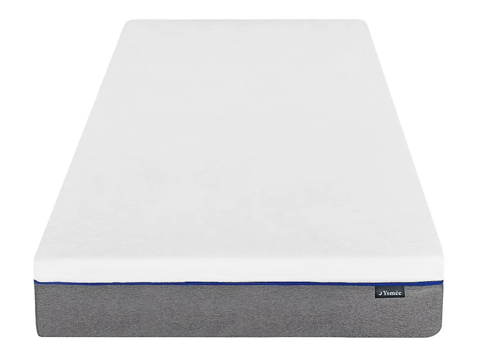 Lit électrique de relaxation tout plots + matelas mémoire de forme - 2 x 80 x 200 cm - Noir - HESIODE III de YSMÉE