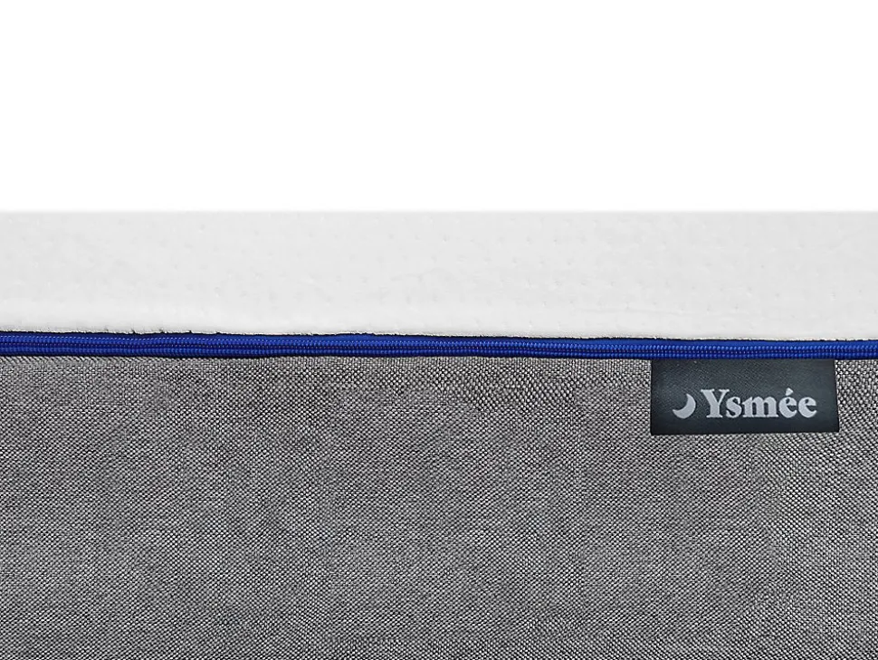 Lit électrique de relaxation tout plots + matelas mémoire de forme - 2 x 80 x 200 cm - Noir - HESIODE III de YSMÉE