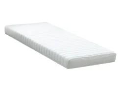 Lit électrique de relaxation lattes et plots + matelas accueil latex - 2 x 80 x 200 cm - Chêne - PANDORA II de YSMÉE