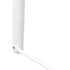 Lit mezzanine ELIOT 90 x 190 cm - Métal - Sommier inclus - Blanc