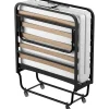 Lit pliant 90x200 CM avec matelas de 10 cm