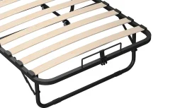 Lit pliant 90x200 CM avec matelas de 10 cm