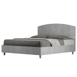 Lit sans sommier 160x190 béton Dora