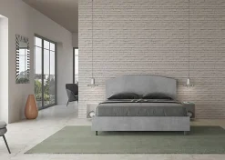 Lit sans sommier 160x190 béton Dora