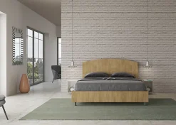 Lit sans sommier 160x190 béton Dora