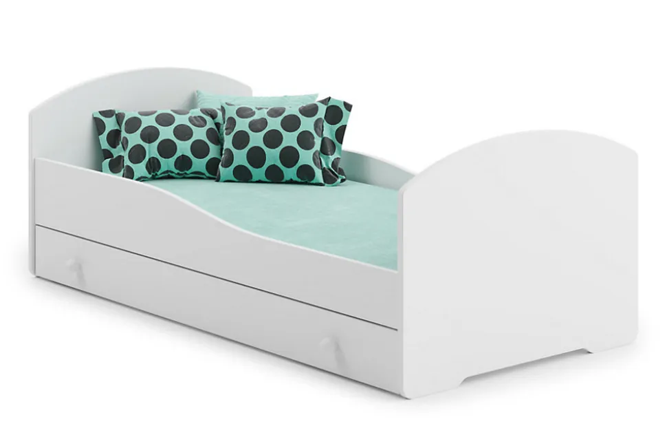 Lit simple Luk 160x80 avec tiroir