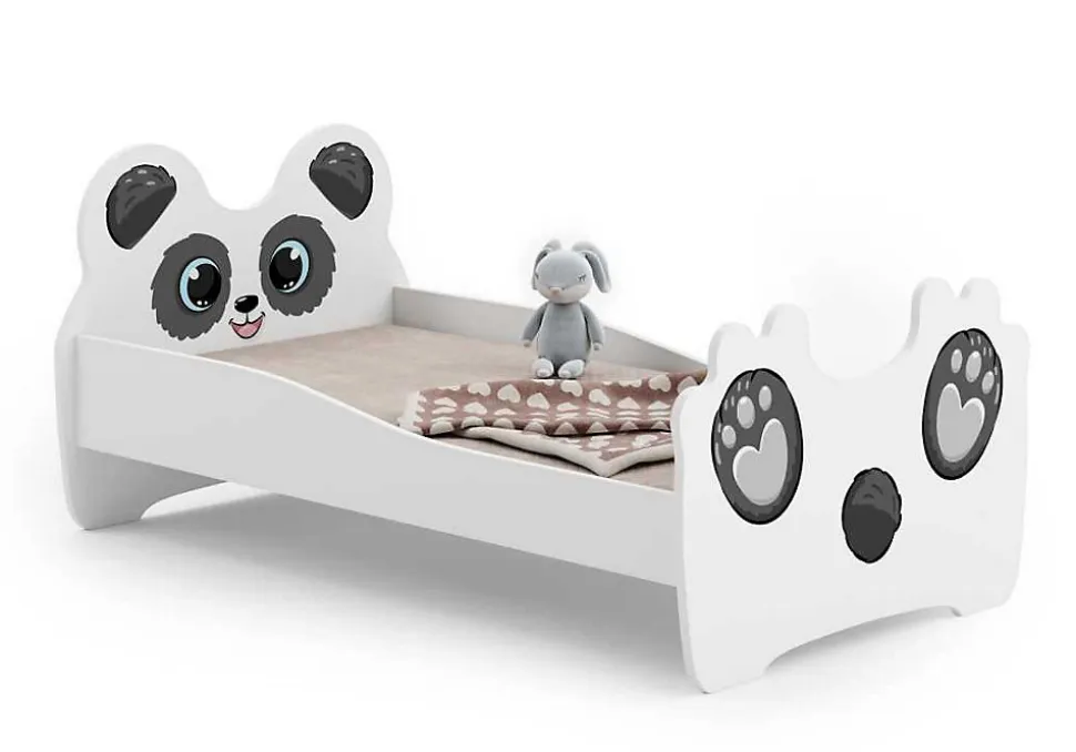 Lit simple Panda 160x80 avec matelas