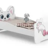 Lit simple Pink Cat 140x70 avec matelas