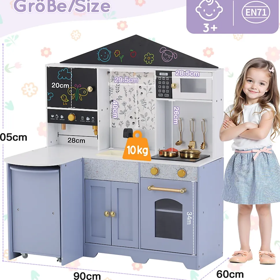 Lit simple 90x200cm - tête de lit rembourrée amovible - bois massif + éponge + contreplaqué - Brun (matelas non inclus)