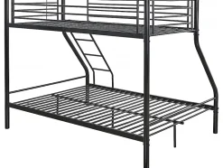 Lit superposé en métal