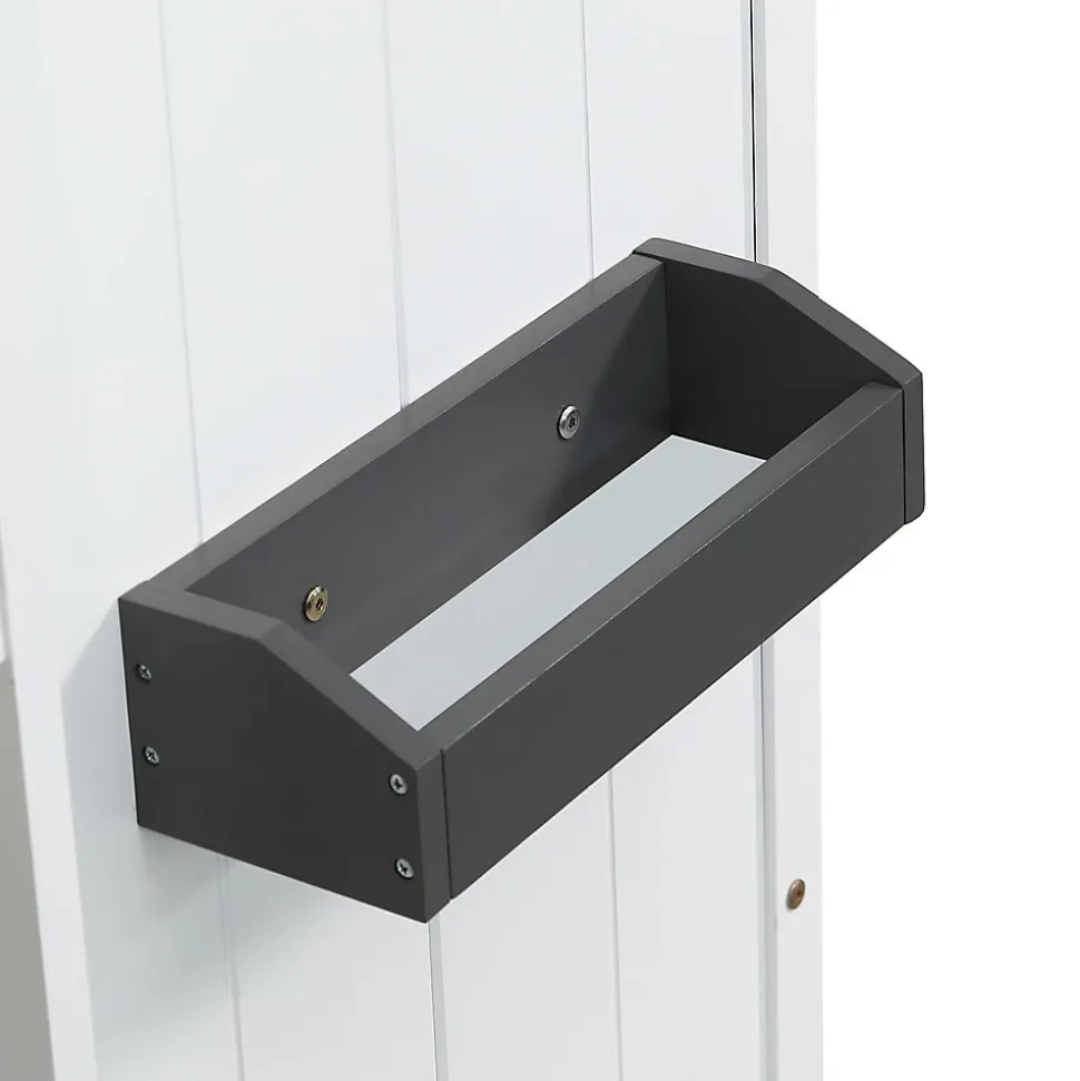 Lit superposé 90x200 cm avec escalier intégré, cabane décorative et structure en pin/MDF, gain de place