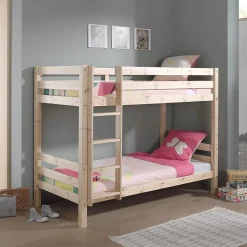 Lit Superpose 90x200 Hauteur 160 cm Sommier Inclus Vipack Pino - Bois