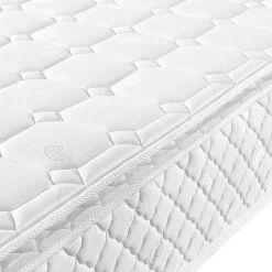 Lit 90x200 cm avec tête de lit rembourrée en lin gris, sommier à lattes inclus et pieds noirs, design sobre