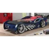 Lit 90x200 Grand Turismo Sommier inclus Vipack Car beds - Bleu