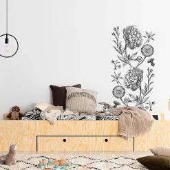 Lit 90x190 sommier et tiroir inclus Tristan Bois