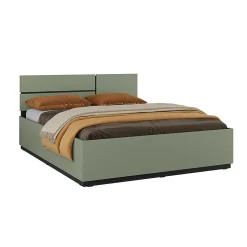 Lit 160x200 sommier inclus Lilia Vert