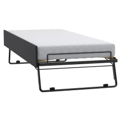 Lit 90x200cm avec lit gigogne Vox Young User Noir