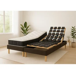 Literie électrique Essenzia Zen Ensemble VITALITE - Classic ressorts 2x90x200 Ressorts