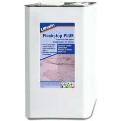 Lithofin Fleckstop Plus 5 L - Hydrofuge anti-taches intensificateur de couleur pierre naturelle